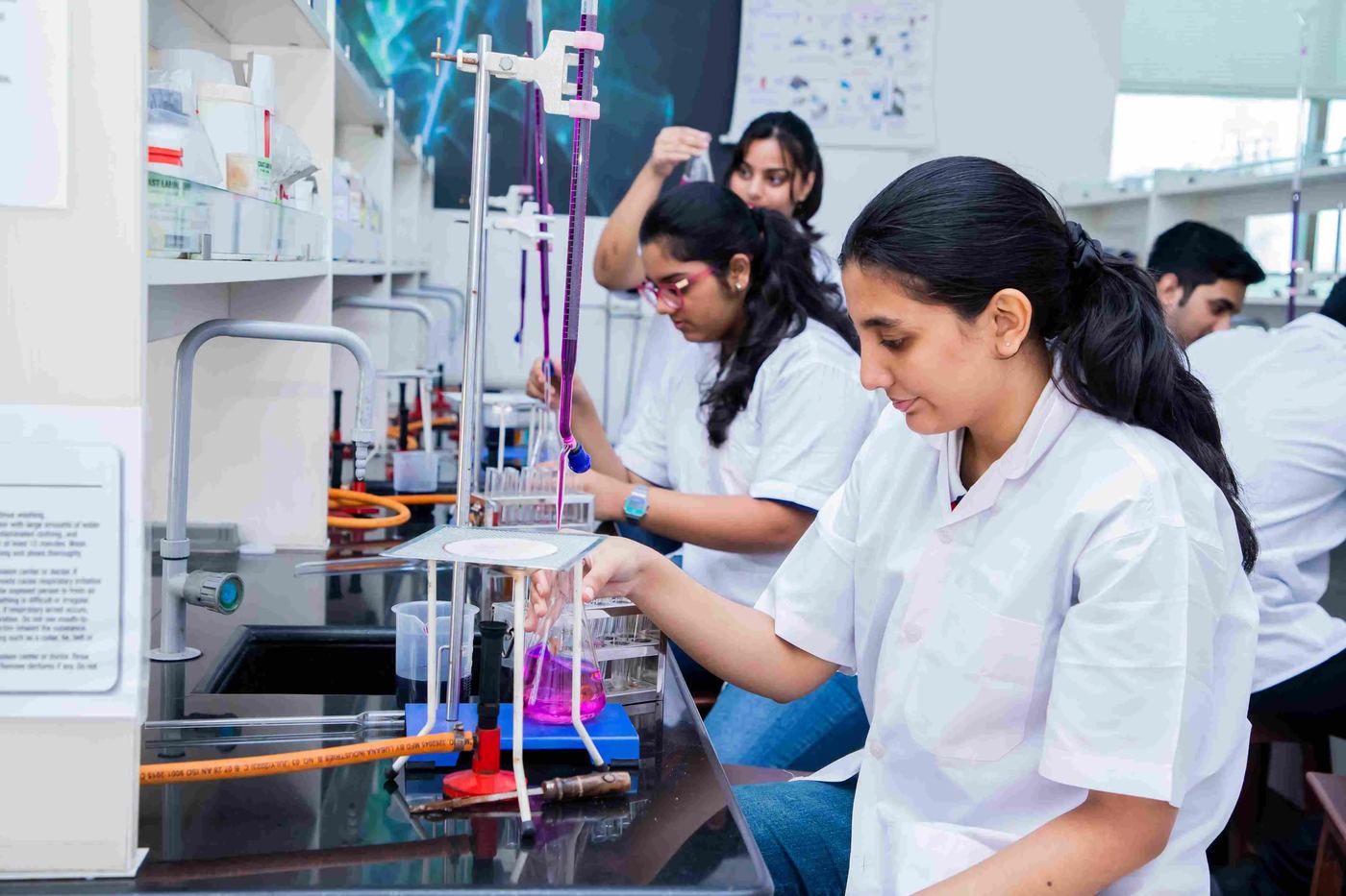 Practical lab at VIBGYOR ACE
